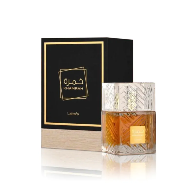 Lattafa Khamrah Eau De Parfum 100ml  – Perfume Aromático Especiado