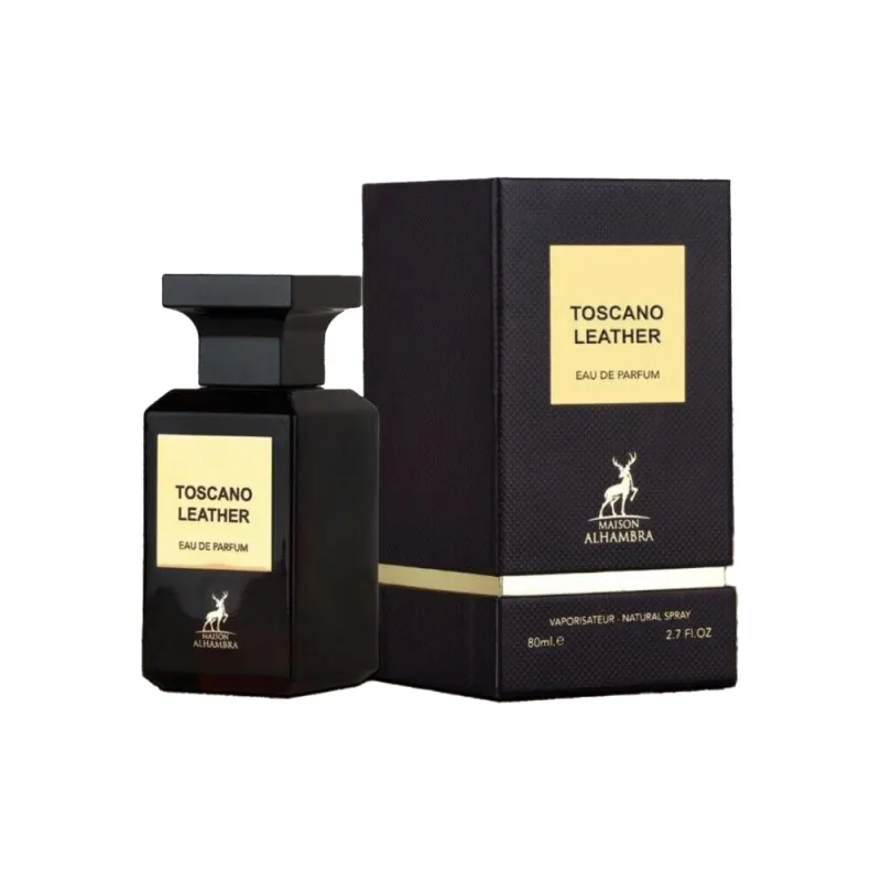 Lattafa Alhambra Toscano Leather Eau De Parfum 80ml – Perfume 