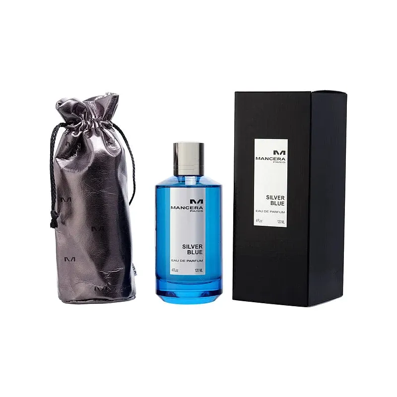 Mancera Silver Blue Eau De Parfum 120ml  – Perfume Ámbar Amaderado