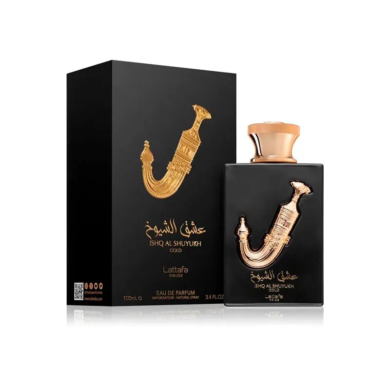 Lattafa Pride Ishq Al Shuyukh Gold Eau De Parfum 100ml – Perfume Ámbar Vainillo