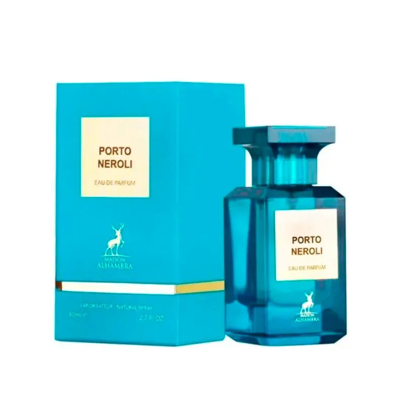 Lattafa Alhambra Porto Neroli Eau De Parfum 80ml  – Perfume 