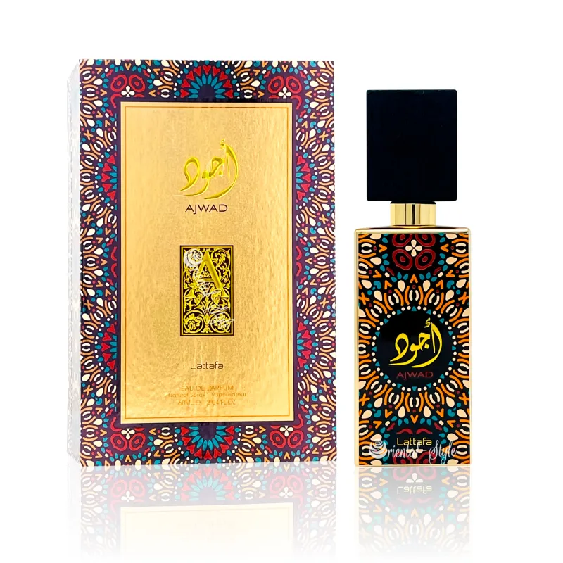Lattafa Ajwad Eau De Parfum 60ml – Perfume Amaderado Aromático