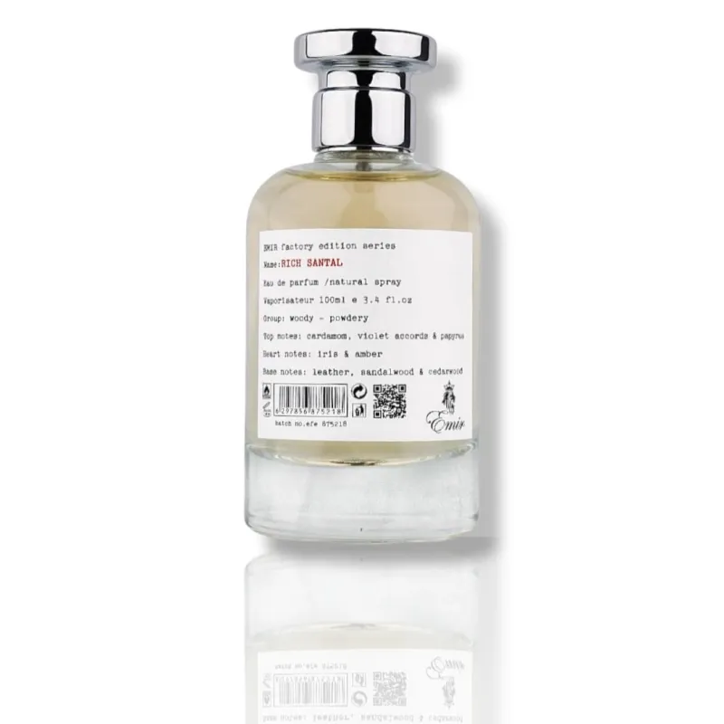 Ministry Of Oud Emir Rich Santal Eau De Parfum 100ml – Perfume Amaderado Aromático