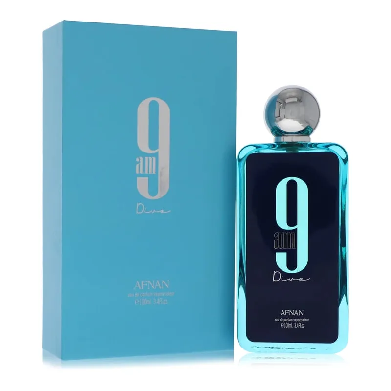 Afnan 9am Dive Eau De Parfum 100ml  – Perfume Aromático Acuático
