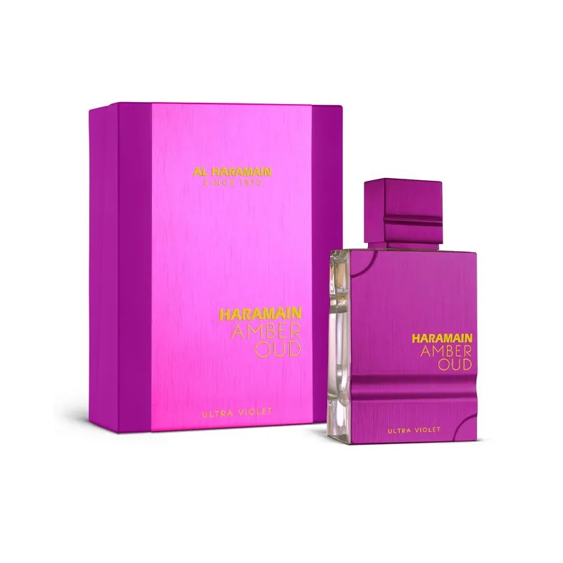 Al Haramain Amber Oud Ultra Violet Eau De Parfum 120ml – Perfume Almizcle Floral Amaderado