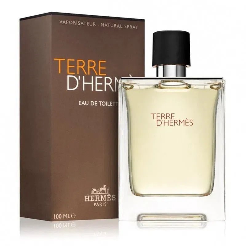 Hermès Terre D’hermÈs Eau De Toilette 100ml – Perfume Vetiver, Cedro, Pachulí Y Benjuí