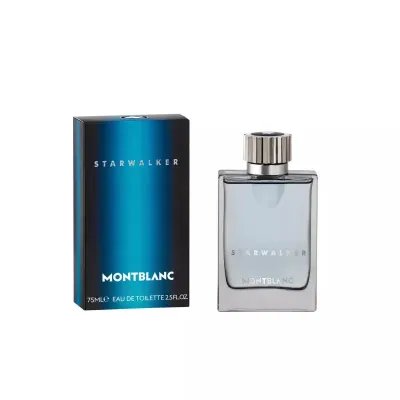 Montblanc Starwalker Eau De Toilette 75ml  – Perfume Jengibre, Resino De Abeto, Nuez Moscado Y ámbar
