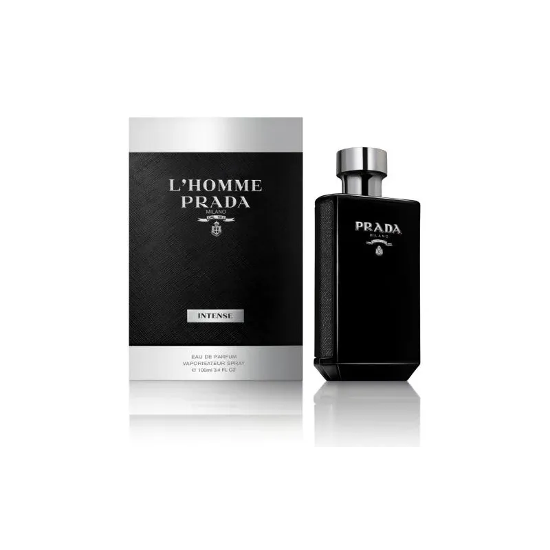 Prada L'homme Intense Eau De Parfum 100ml – Perfume Tonko, Cuero Y Sándalo Prada L'homme Intense Eau De Parfum 100ml – Perfume Tonko, Cuero Y Sándalo