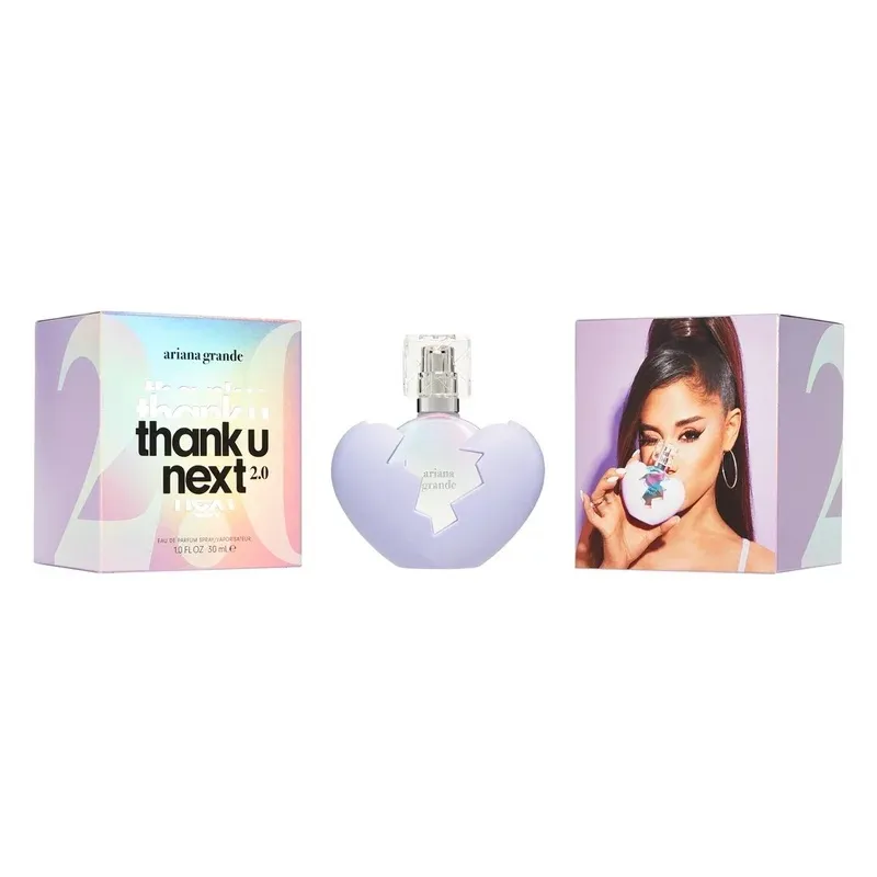 Ariana Grande Thank U Next 2.0 Eau De Parfum 100ml – Perfume Jugo De Manzano, Freso Salvaje Y Granado