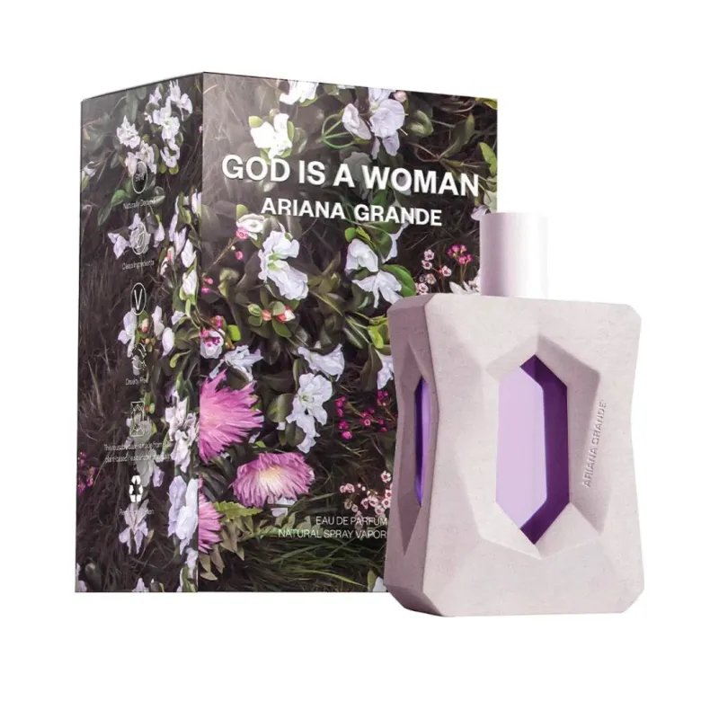 Ariana Grande God Is A Woman Eau De Parfum 100ml  – Perfume Vainillo De Madagascar Y Sándalo