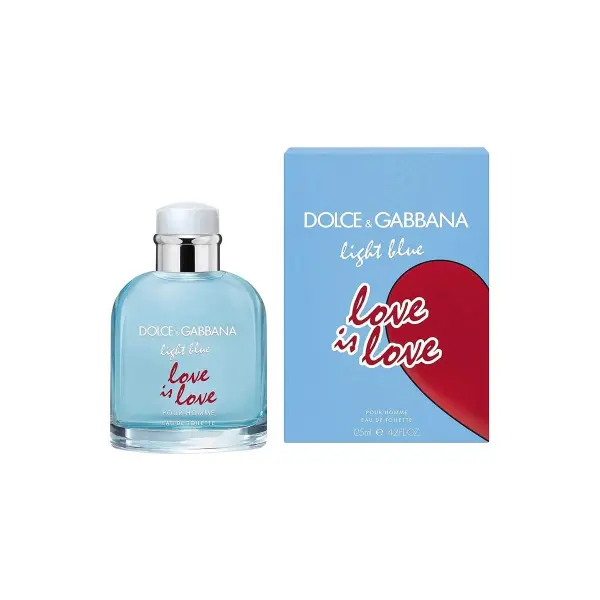 Dolce & Gabbana Light Blue Pour Homme Love Is Love Eau De Toilette 100ml  – Perfume 