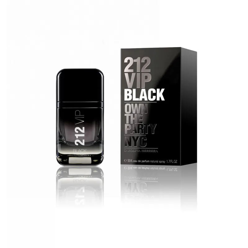 Carolina Herrera 212 Vip Black Eau De Parfum 100ml – Perfume Absento, Anís Y Hinojo Carolina Herrera 212 Vip Black Eau De Parfum 100ml – Perfume Absento, Anís Y Hinojo