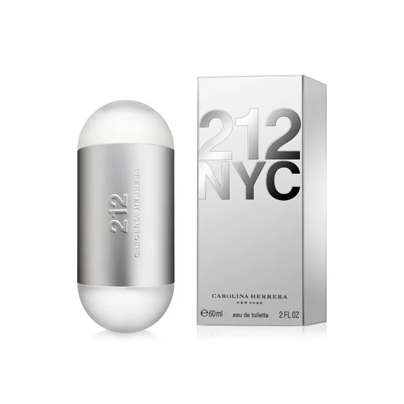 Carolina Herrera 212 Eau De Toilette 100ml – Perfume Almizcle Floral Amaderado