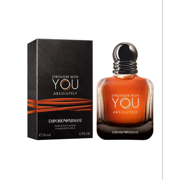 Giorgo Armani Stronger With You Absolutely Eau De Parfum 100ml  – Perfume Vainillo De Madagascar, Castaño, Cedro Y Pachulí