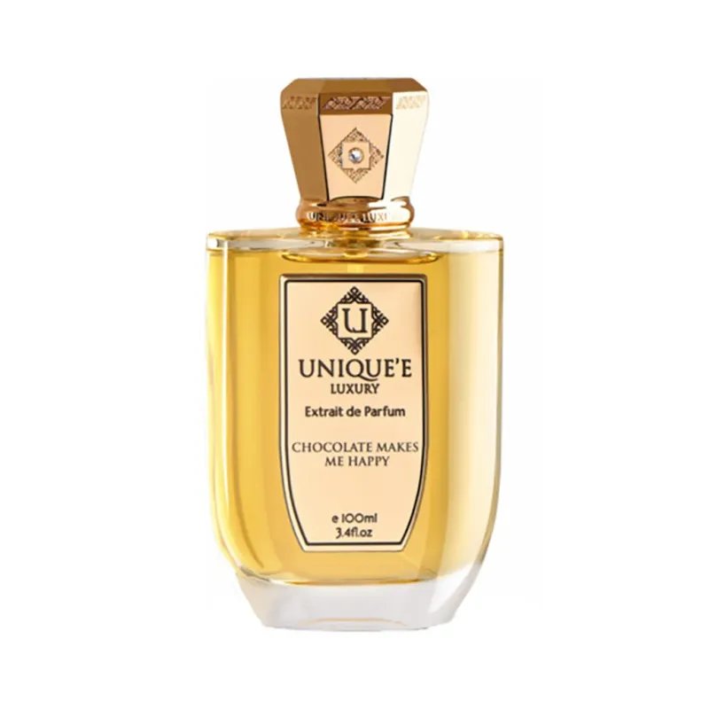 Unique'e Luxury Chocolate Makes Me Happy Extracto De Perfume 100ml – Perfume Cítrico Gourmand