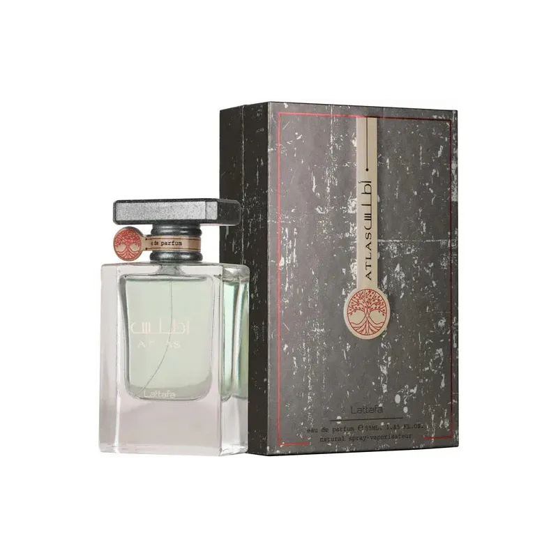 Lattafa Atlas Eau De Parfum 55ml – Perfume Ámbar Vainillo
