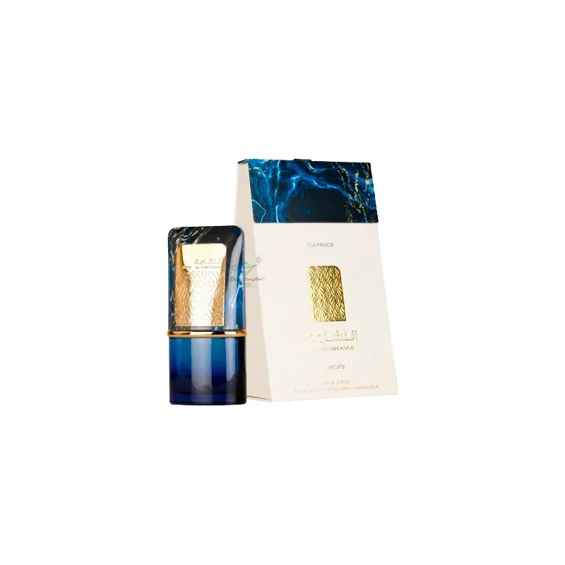 Lattafa Al Nashama Caprice Eau De Parfum 100ml – Perfume Aromático Especiado Lattafa Al Nashama Caprice Eau De Parfum 100ml – Perfume Aromático Especiado
