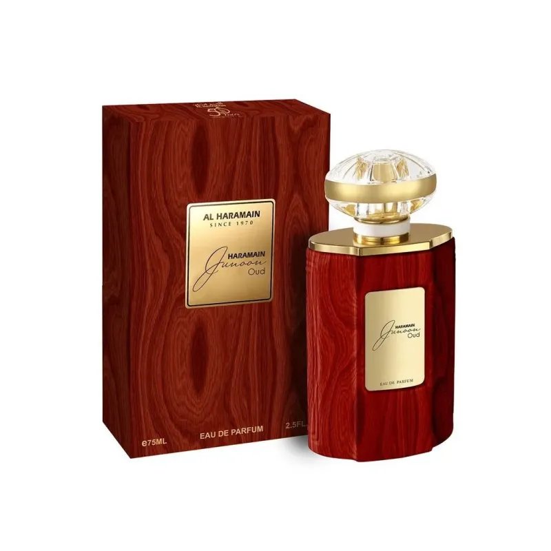 Al Haramain Junoon Oud Eau De Parfum 100ml  – Perfume Almizcle Amaderado Floral
