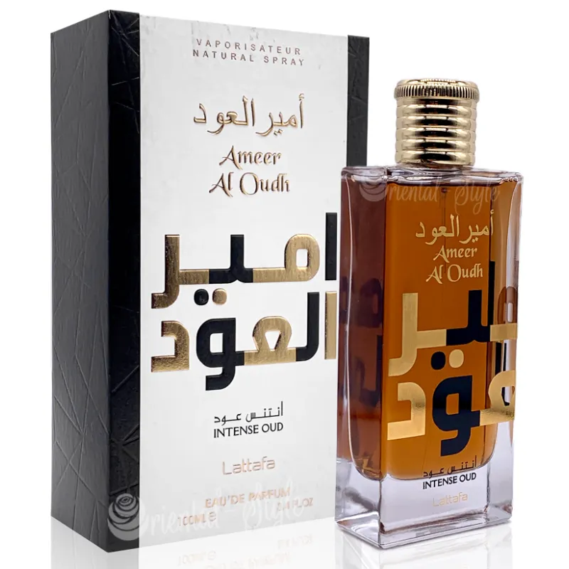 Lattafa Ameer Al Oudh Intense Oud Eau De Parfum 100ml – Perfume Ámbar