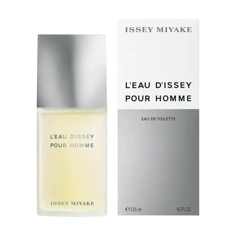 Issey Miyake L'eau D'issey Pour Homme Eau De Toilette 125ml – Perfume Amaderado Acuático