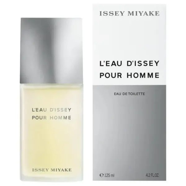 Issey Miyake L'eau D'issey Pour Homme Eau De Toilette 125ml  – Perfume Amaderado Acuático