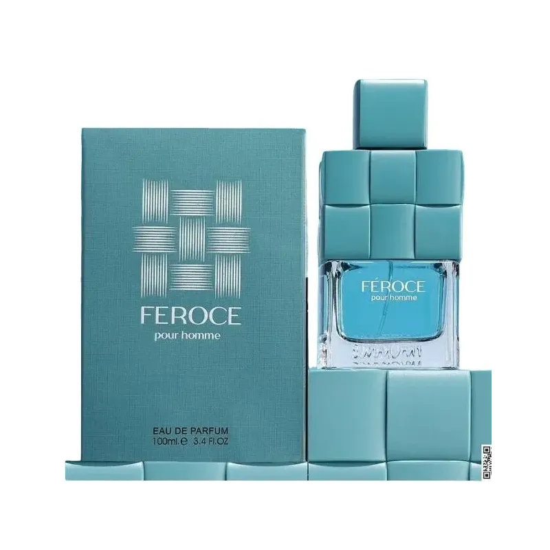 Fragrance World Feroce Pour Homme Eau De Parfum 100ml – Perfume Oriental Amaderado