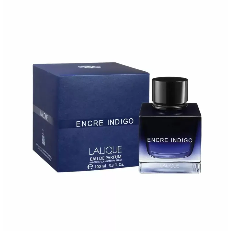 Lalique Encre Indigo Eau De Parfum 100ml – Perfume Amaderado Aromático