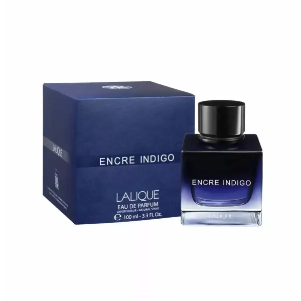Lalique Encre Indigo Eau De Parfum 100ml  – Perfume Amaderado Aromático