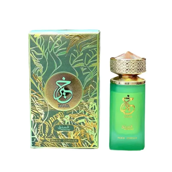 Paris Corner Kahir Pistachio Eau De Parfum 100ml  – Perfume Floral Frutal Gourmand