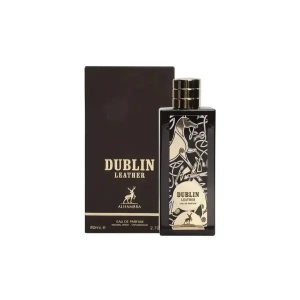 Lattafa Alhambra Dublin Leather Eau De Parfum 100ml  – Perfume Cuero