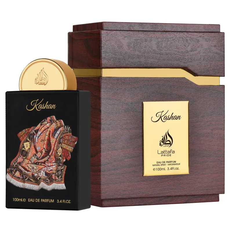 Lattafa Kashan Eau De Parfum 100ml – Perfume Amaderado Aromático