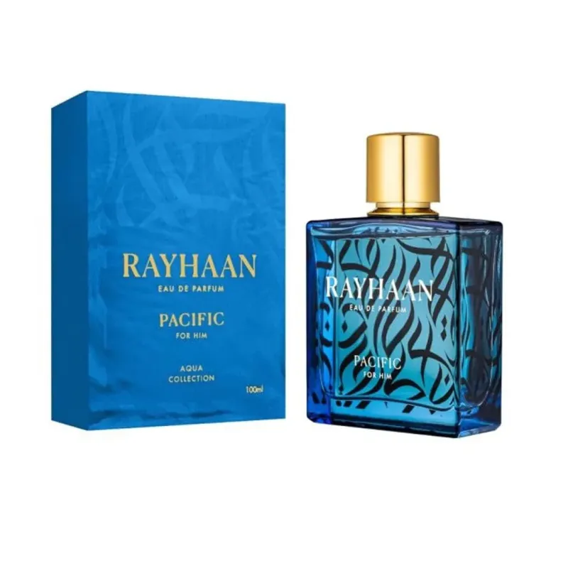 Rayhaan Pacific Eau De Parfum 100ml – Perfume Cítrico Aromático Rayhaan Pacific Eau De Parfum 100ml – Perfume Cítrico Aromático