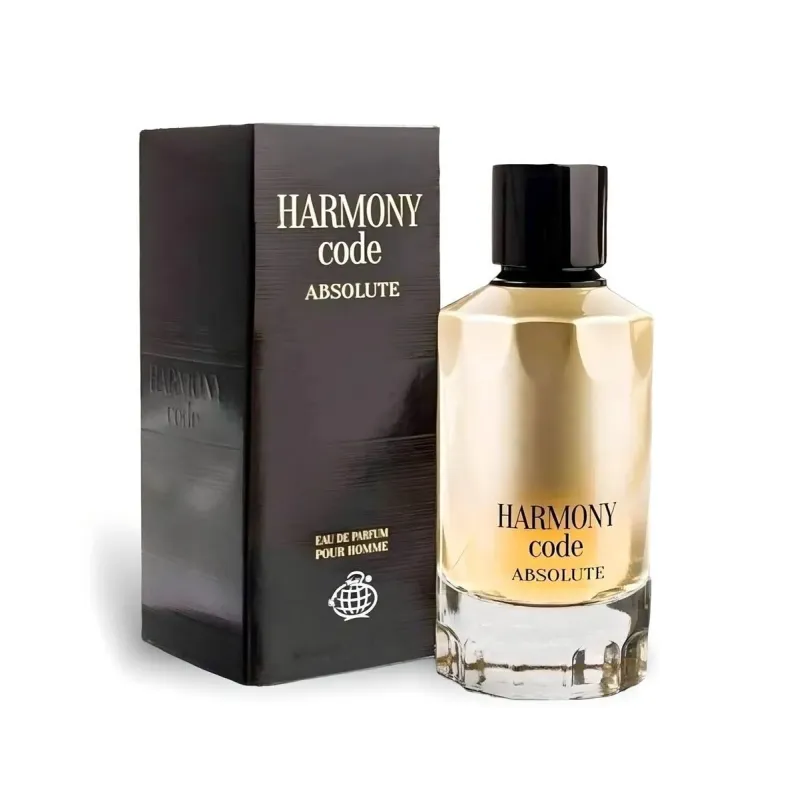 Fragance World Harmony Code Absolute Eau De Parfum 100ml – Perfume Cuero Fragance World Harmony Code Absolute Eau De Parfum 100ml – Perfume Cuero