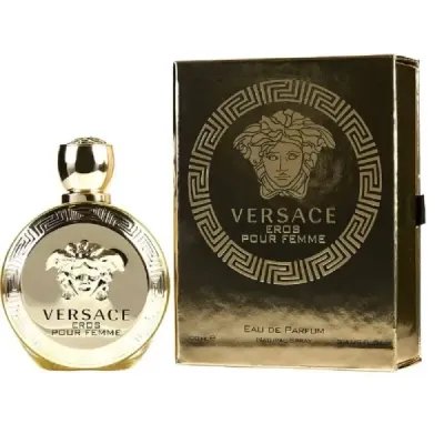 PERFUME VERSACE EROS POUR FEMME Versace Eros Pour Femme Eau De Parfum 100ml – Perfume Almizcle Floral Amaderado