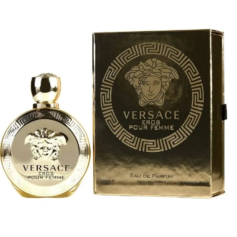 Versace Eros Pour Femme Eau De Parfum 100ml – Perfume Almizcle Floral Amaderado Versace Eros Pour Femme Eau De Parfum 100ml – Perfume Almizcle Floral Amaderado