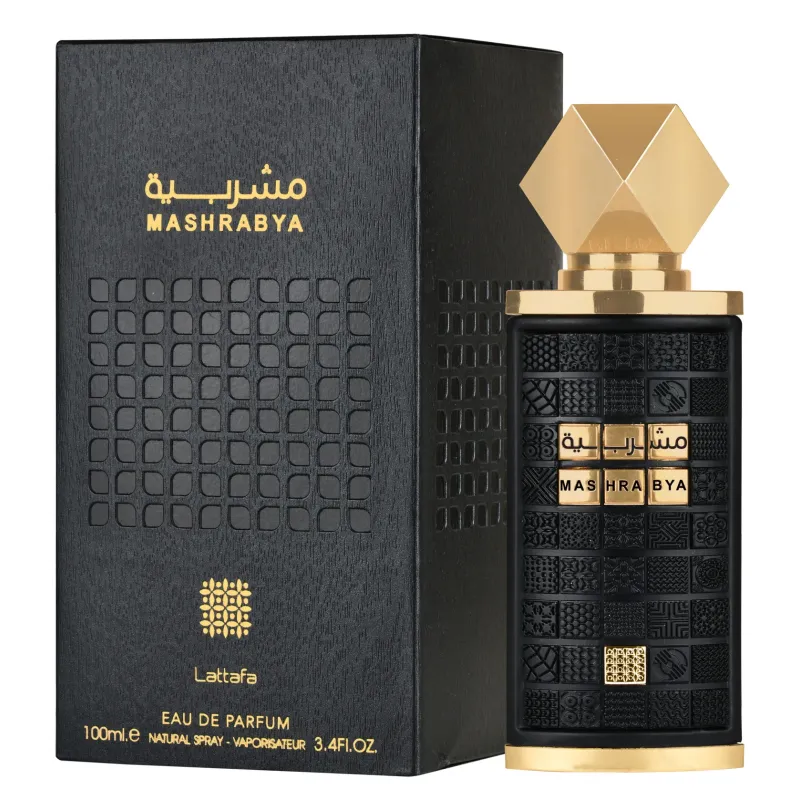 Lattafa Mashrabya Eau De Parfum 100ml – Perfume Oriental Vainillo Lattafa Mashrabya Eau De Parfum 100ml – Perfume Oriental Vainillo