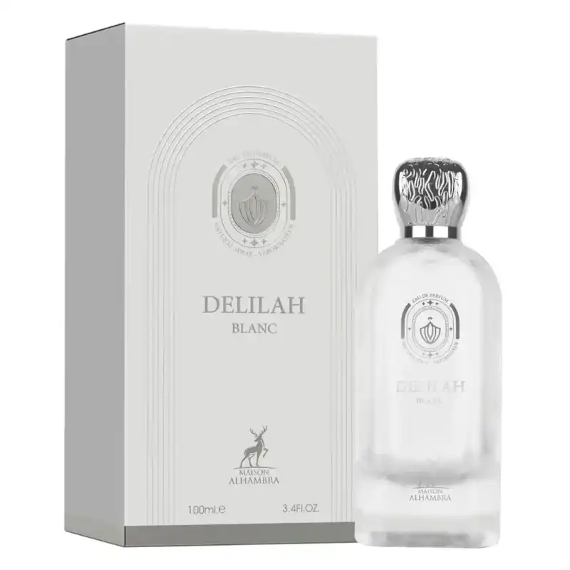 Lattafa Delilah Blanc Eau De Parfum 100ml – Perfume Floral Frutal Lattafa Delilah Blanc Eau De Parfum 100ml – Perfume Floral Frutal