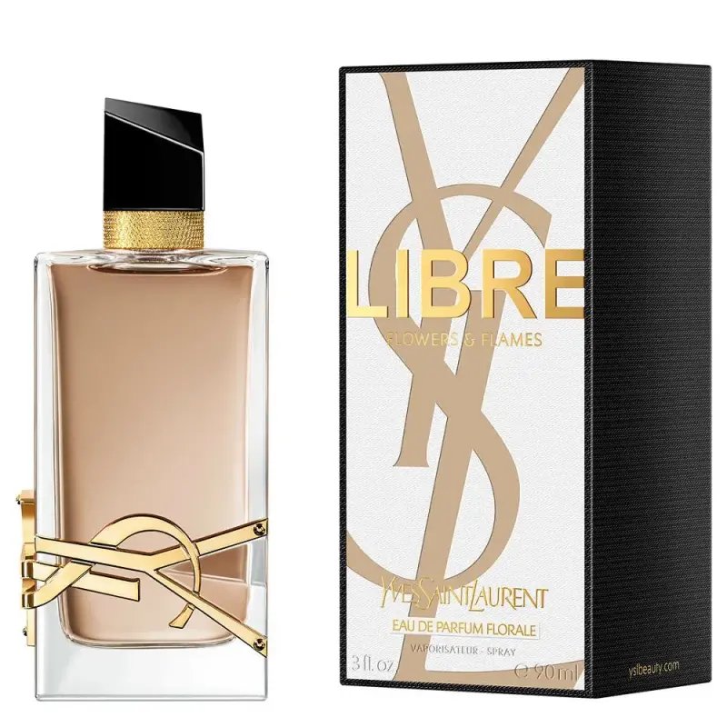 Yves Saint Laurent Libre Flowers Flames Eau De Parfum 90ml – Perfume Floral