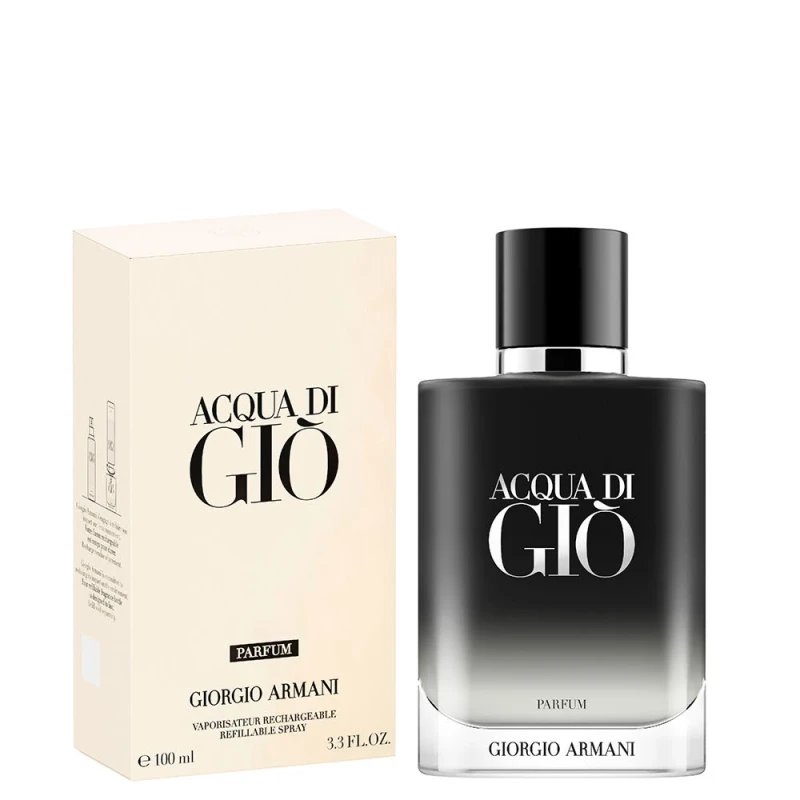 Giorgo Armani Acqua Di GiÒ Parfum Parfum 100ml – Perfume Aromático Fresco Especiado Marino