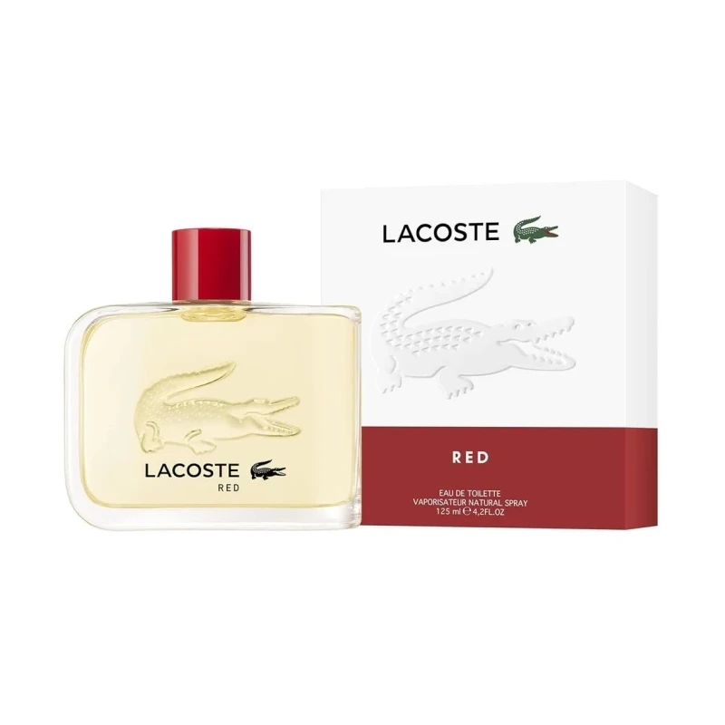 Lacoste Fragrances Red Eau De Toilette 125ml – Perfume Aromático Fougère Lacoste Fragrances Red Eau De Toilette 125ml – Perfume Aromático Fougère