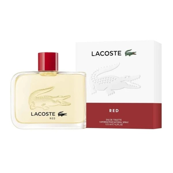 Lacoste Fragrances Red Eau De Toilette 125ml  – Perfume Aromático Fougère