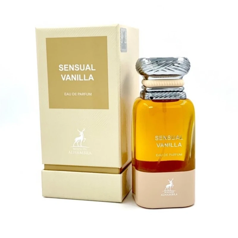 Lattafa Alhambra Sensual Vanilla Eau De Parfum 80ml – Perfume Oriental Vainillo Lattafa Alhambra Sensual Vanilla Eau De Parfum 80ml – Perfume Oriental Vainillo