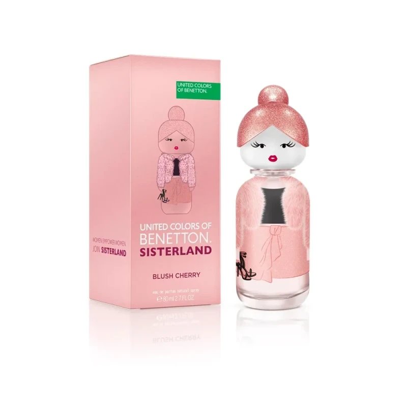 Benetton Sisterland Blush Cherry Eau De Parfum 80ml  – Perfume Frutal