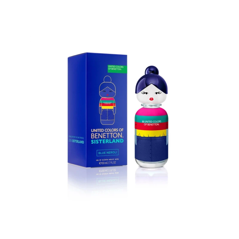 Benetton Sisterland Blue Neroli Eau De Parfum 80ml – Perfume Cítrico