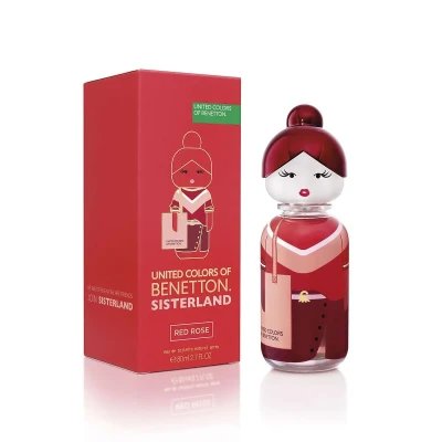 PERFUME BENETTON SISTERLAND RED ROSE