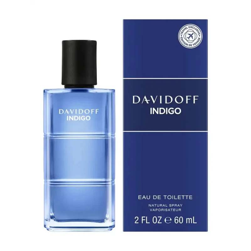 Davidoff Indigo Eau De Toilette 60ml  – Perfume Aromático Fougère