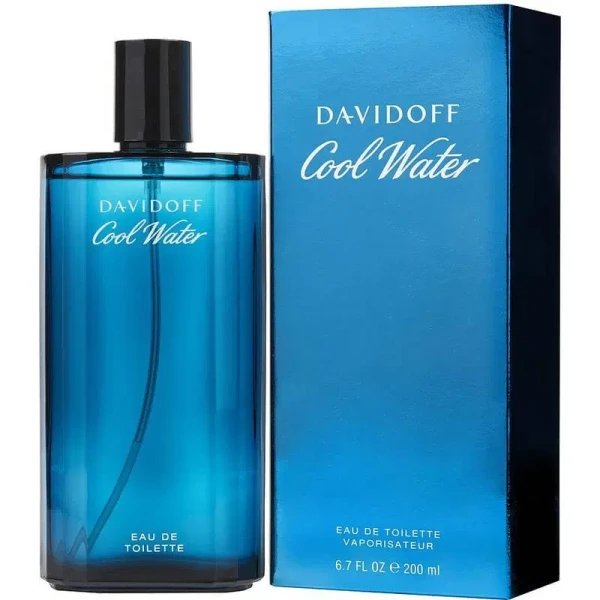 Davidoff Cool Water Eau De Toilette 125ml  – Perfume Aromático Acuático