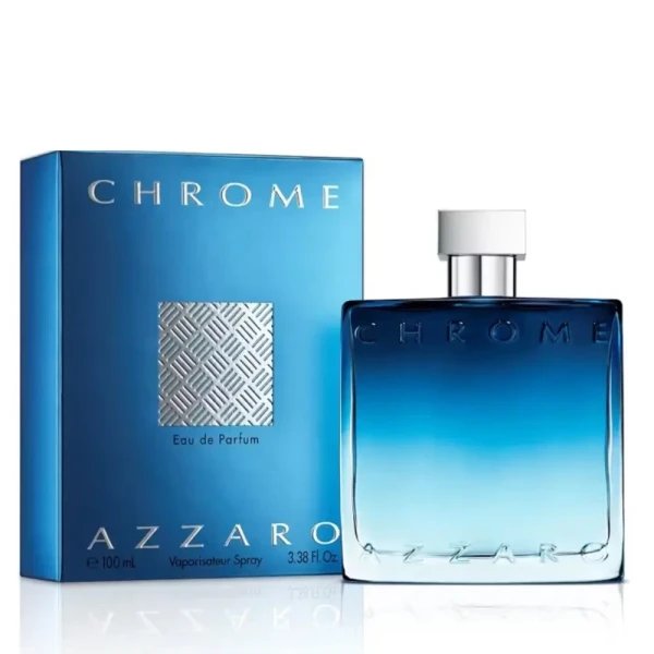 Azzaro Chrome Eau De Parfum 100ml  – Perfume Cítrico Aromático