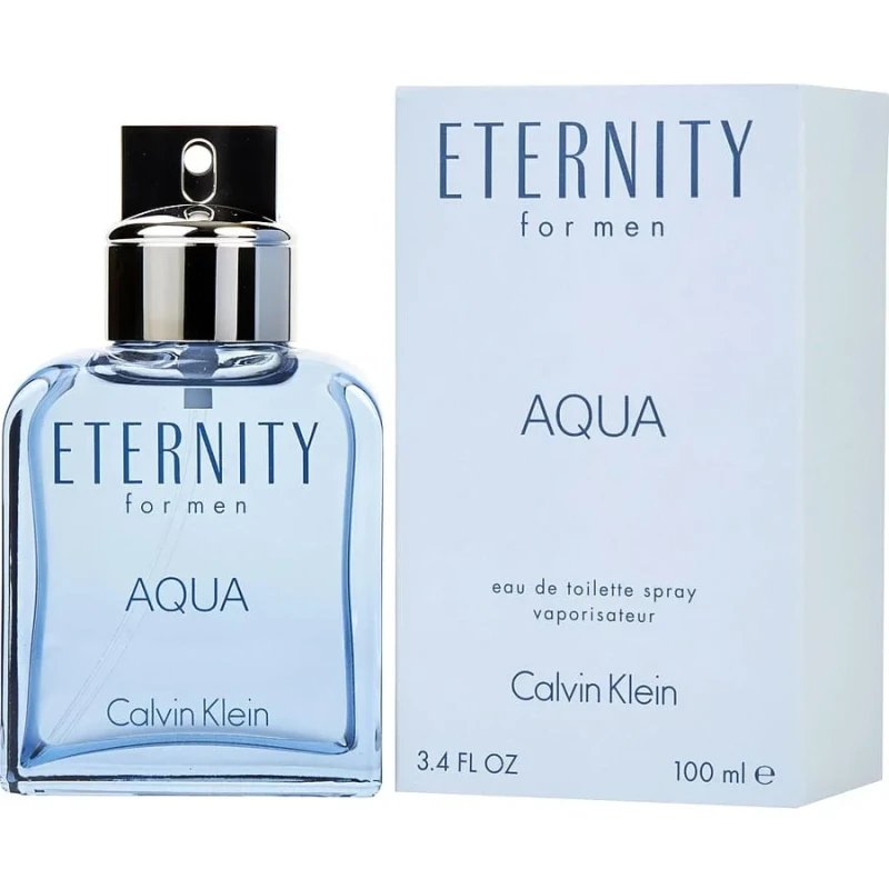 Calvin Klein Eternity Aqua For Men Eau De Toilette 100ml  – Perfume Amaderado Aromático