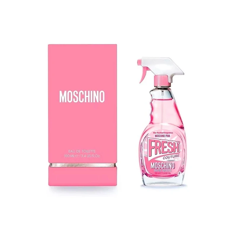Moschino Pink Fresh Couture Eau De Toilette 100ml – Perfume Floral Frutal